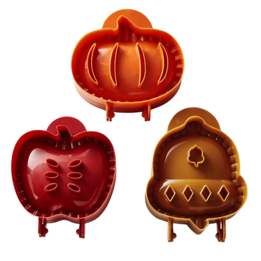 

Baking Pie Crust Mold Cookies Plunger Cookies Cutters Apple Pumpkin Acorn Shape Mold Fondant Sugarcraft Cake Decorating Molds