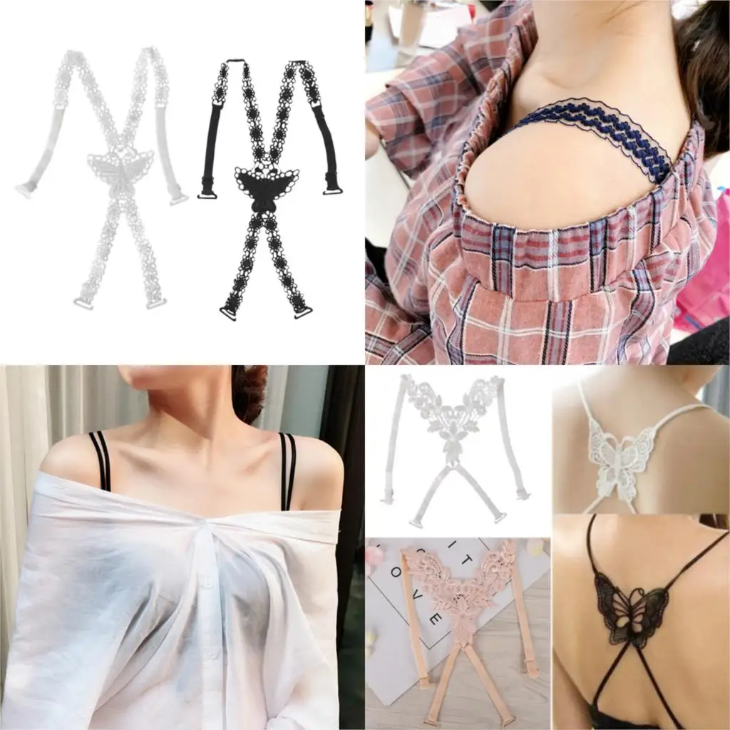 

Fashion Women Bra Straps Sexy Lingerie Underwear Shoulder Straps Elastic Adjustable Brassiere Strap Detachable Bra Accessories