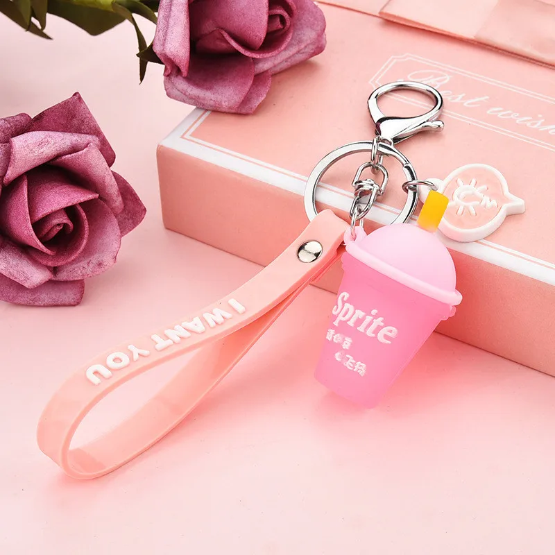 Креативный мини брелок для безалкогольных напитков чай из кокосового молока