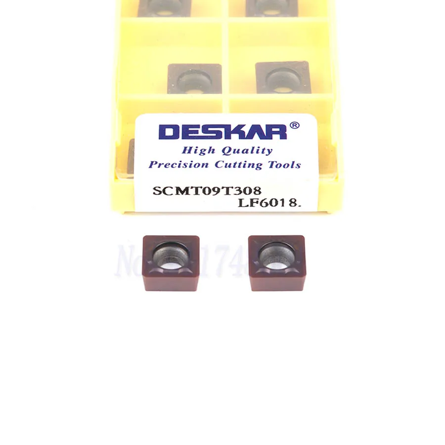 Внешний инструмент SCMT09T304 LF6018 Поворотная лопасть SCMT09T308 для токарного станка с ЧПУ
