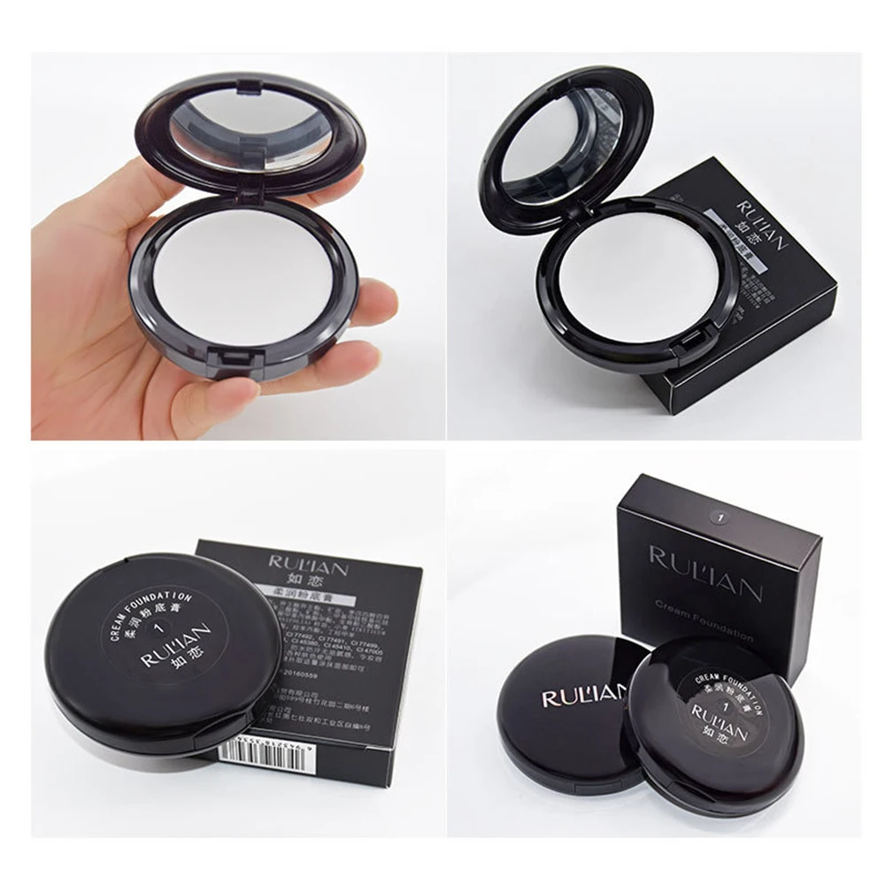 Белый тональный крем-консилер полное покрытие крем праздничная живопись