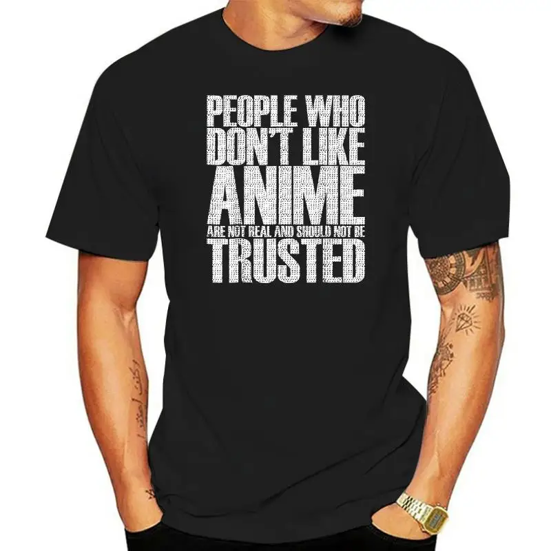 

Anime Eyes Shirt - People Who Dont Like Anime Shirt 2022 Fashion Tees Tops StreetWear T Shirt Solid Color Short Sleeve