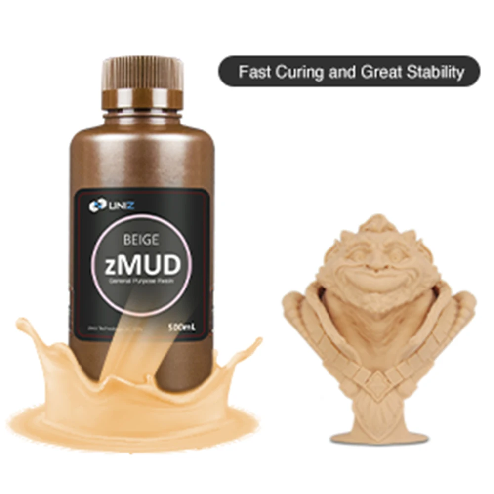 Uniz Zmud 500 мл 405nm светочувствительной смолы для ЖК дисплей uv отверждения
