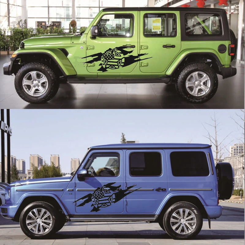 2 шт. виниловые наклейки на двери автомобиля | Автомобили и мотоциклы