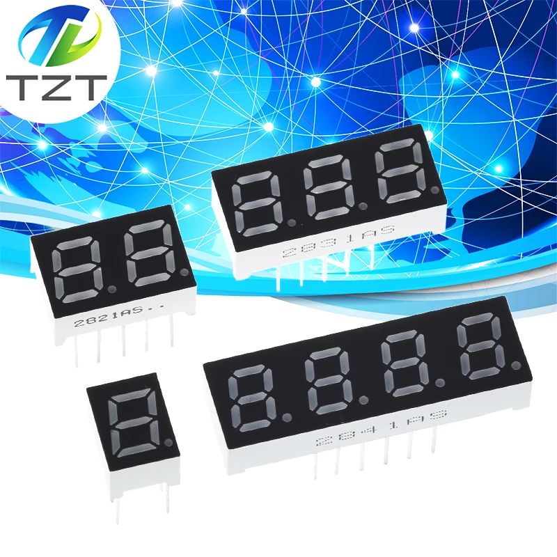 0 28 дюймов цифровая трубка светодиодный Дисплей 1Bit 2Bit 3Bit 4Bit общий анод/катод &quot7