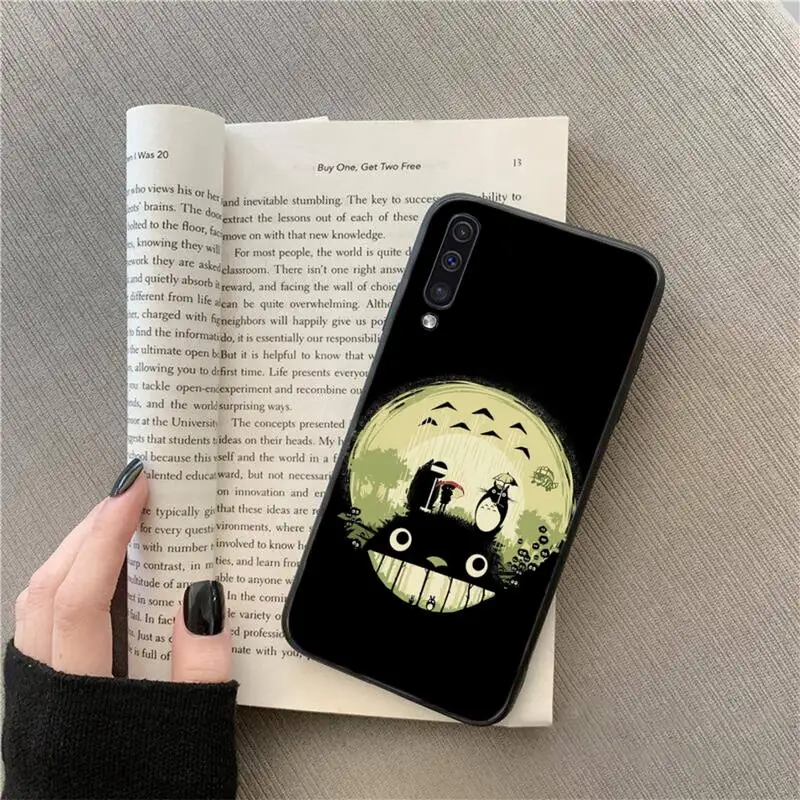 

Cute Totoro Phone Case For Samsung A50 A51 A32 A70 A71 A30 A12 A72 M31 A21 A41 A21S A31 A11