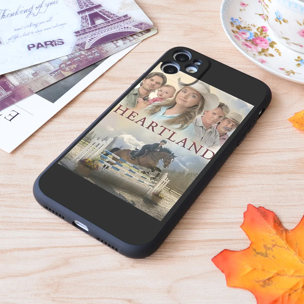 

Heartland Print Soft Silicone Matt Case For Apple iPhone Case