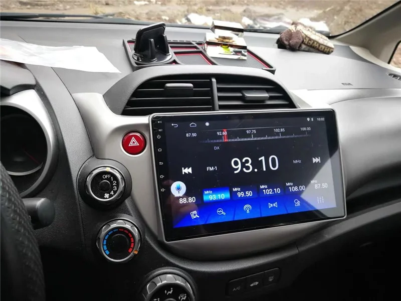 Фото Автомагнитола Yulbro на android для Honda Fit Jazz 2008, 2009, 2010, 2011, 2012, 2013, Автомобильный мультимедийный dvd-плеер с gps-навигацией, аудиоголовное устройство №2