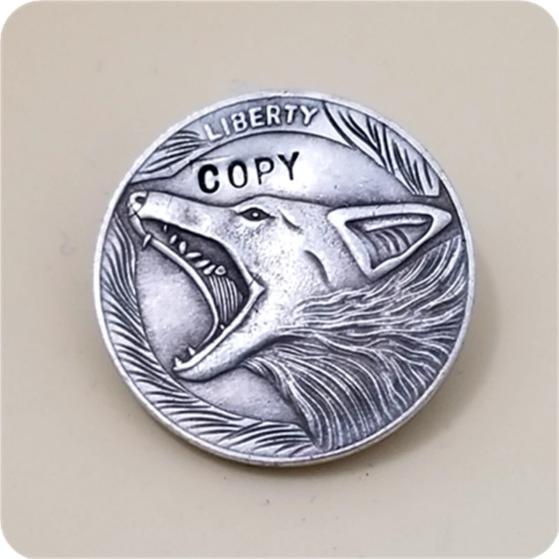Хобо никель Coin_Type #17 _ с гравировкой в виде американского бизона из никеля копия