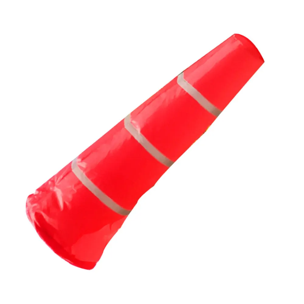 

1Pc Outdoor Windsock Hanging Reflective Windsock Outdoor Wind Cone (Red)