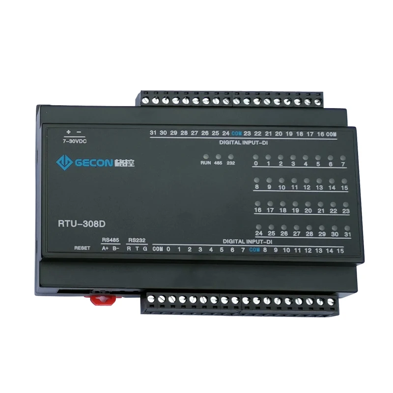 32 way DI digital switch input button and other state information collected through the RS485 upload host computer | Электронные