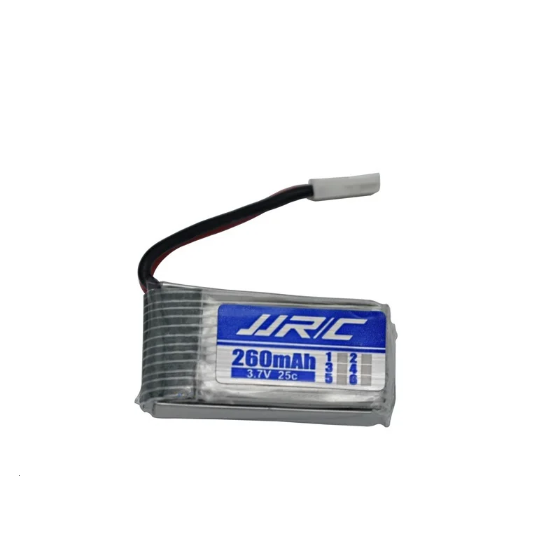 JJRC H8 оригинальный аккумулятор 3 7 в 260 мАч Lipo для радиоуправляемых дронов Mini RC