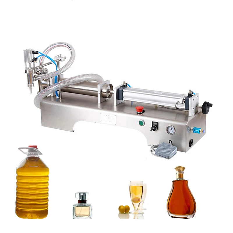 Полуавтоматическая пневматическая машина для наполнения шампунем и