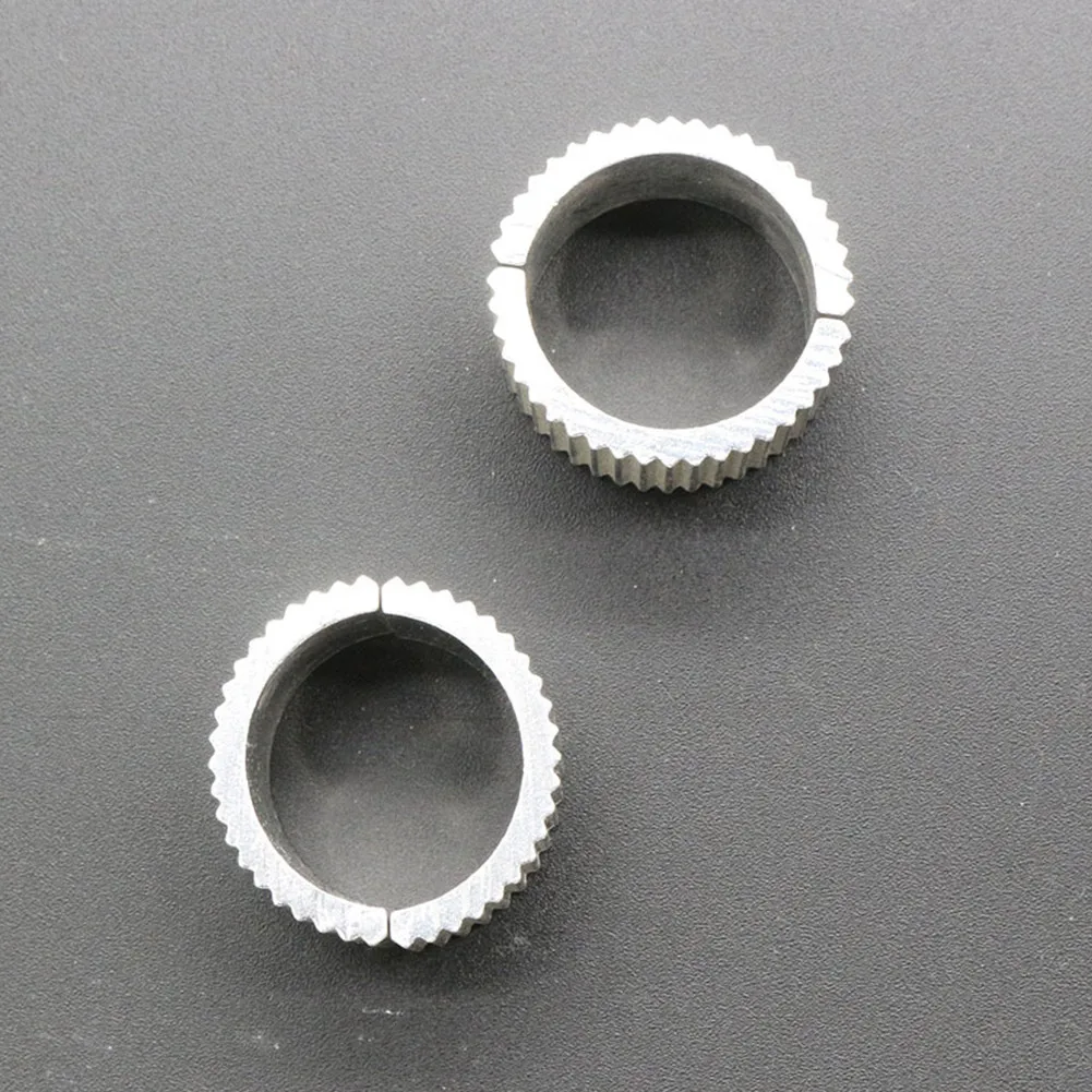 

100% Brand New Spacers Set 4pcs Aluminum Alloy Bar Mounts Silver Tough