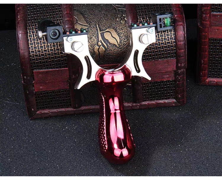 Рогатка из смолы и сплава с плоской резиновой лентой | Спорт развлечения