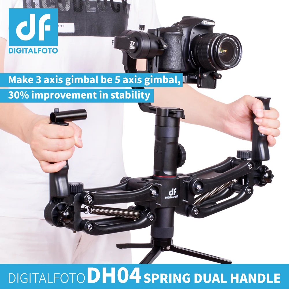 DH04 3 осевой шарнирный стабилизатор пружинный двойная ручка 4 5 кг bear для крана 2 RONIN