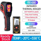 A-BF RX-680 инфракрасный Термальность Тепловизор Инфракрасная Камера промышленный инфракрасный термометр для измерения температуры Термальность Imager для ремонта тепла пол Тесты