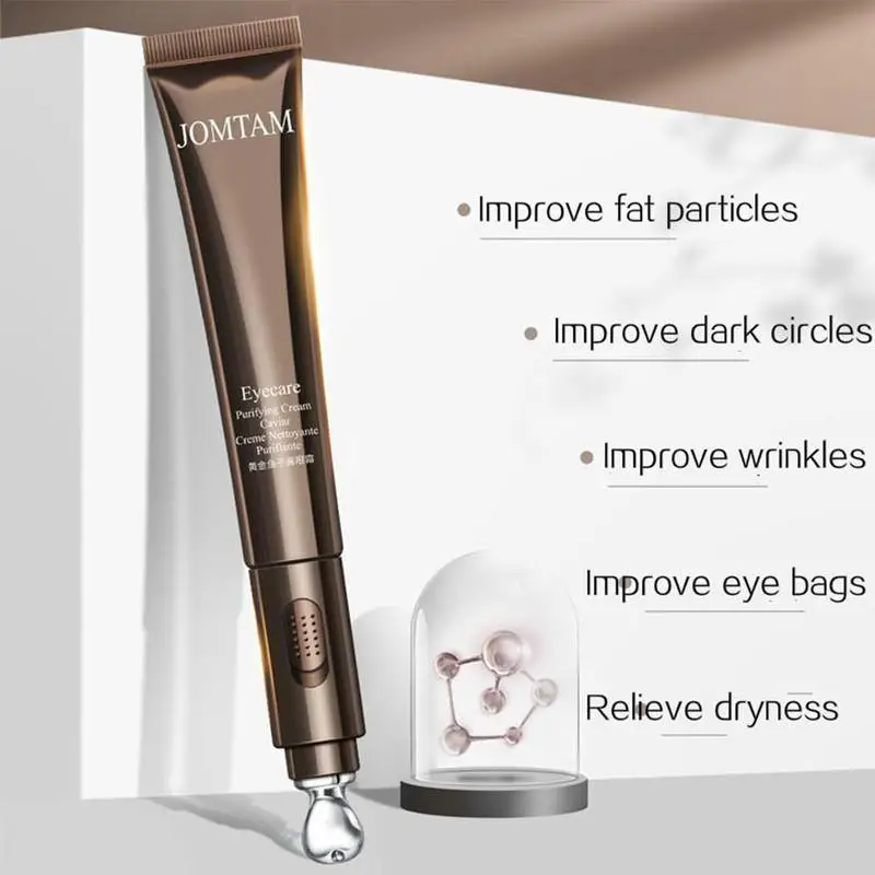 

Sodium Hyaluronate Golden Caviar Eye Cream Skin Hydrating Dryness Improve Moisture Replenish Eye F4H7