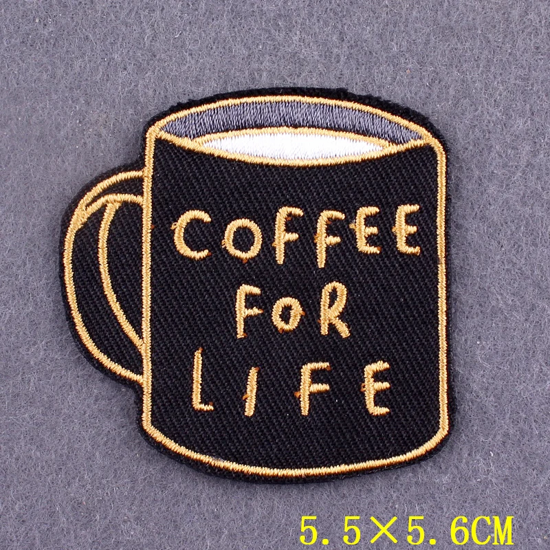 

Cartoon Food Embroidered Patches On Clothes DIY Sushi fruit Clothing Thermoadhesive Patches For Clothing Stickers Badges Decor