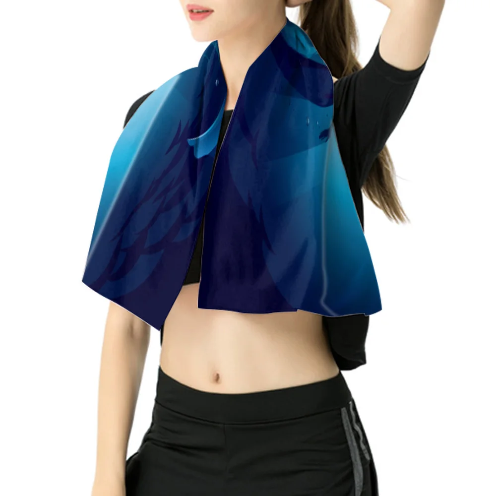 Русалка Силуэт пляжное полотенце домашнее изделие аксессуары для ванной комнаты