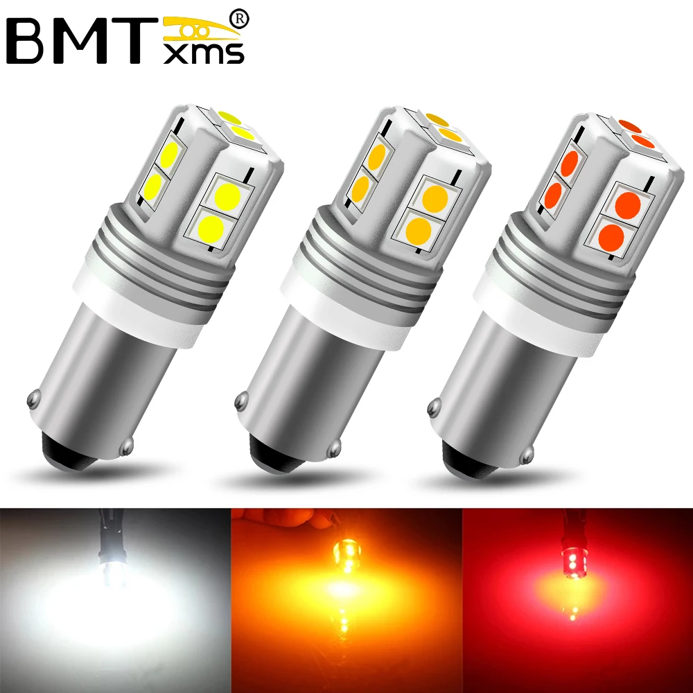 BMTxms-luces LED de circulación diurna para coche, 2 uds., CANBUS, sin Error, BA9S, T4W, ba29s, H6W, BAY9S, H21W, para Jeep Compass 2011, 2019-3030, SMD