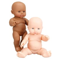 30cm newborn reborn doll baby simulation soft vinyl children lifelike dolls pretend play toys can rotated sit and lie gift