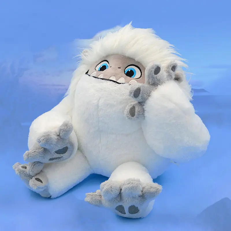 Yeti Плюшевые игрушки Аниме Снеговик Плюшевые Пушистые белые волосы Монстр плюшевый рюкзак подарок для детей подарок на день рождения
