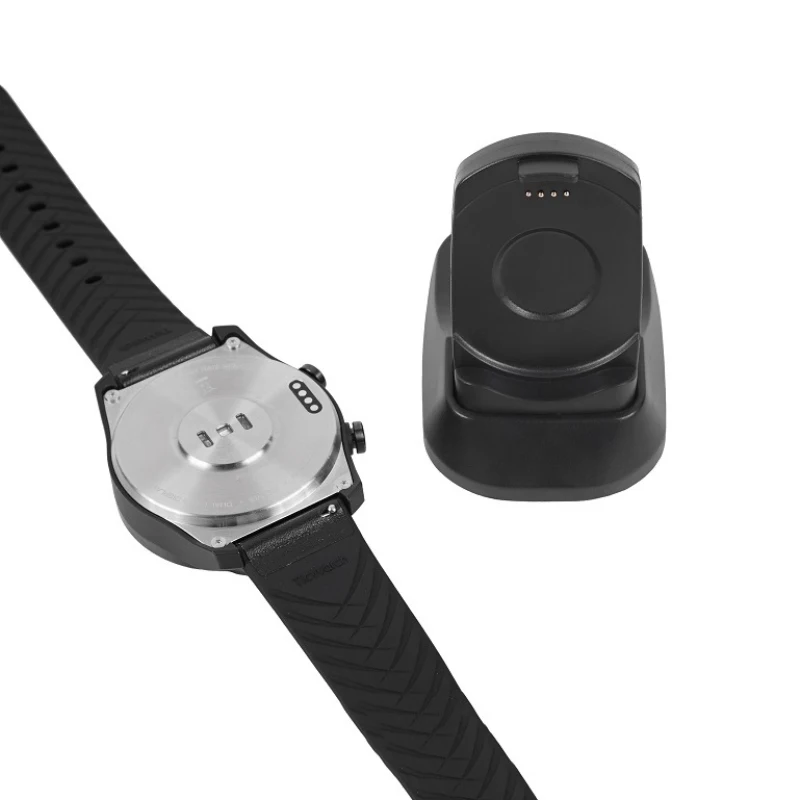 1 шт. USB зарядное устройство Держатель для Ticwatch Pro док-станция адаптер кабель Смарт-часы Магнитная подставка/линия зарядное устройство аксессуары