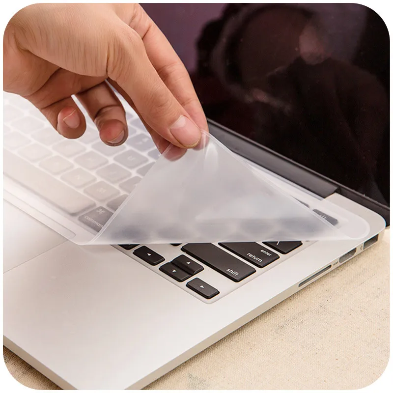 

dustproof keyboard transparent protective film clear silicone skin cover for laptop laptop notebook supplies universal new 2021