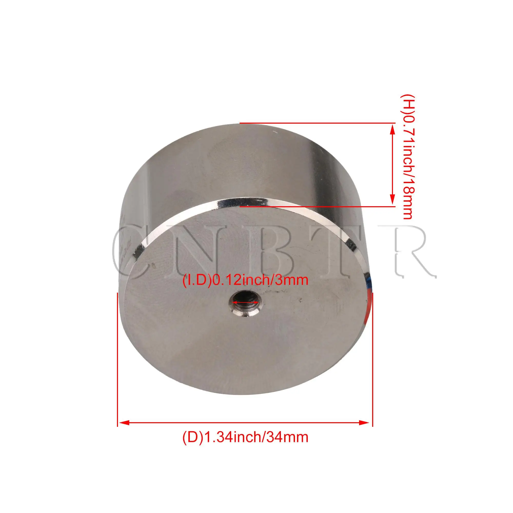 

CNBTR DC24V Metal Sucker Electromagnet Solenoid Reliable And Safe P34/18 180N