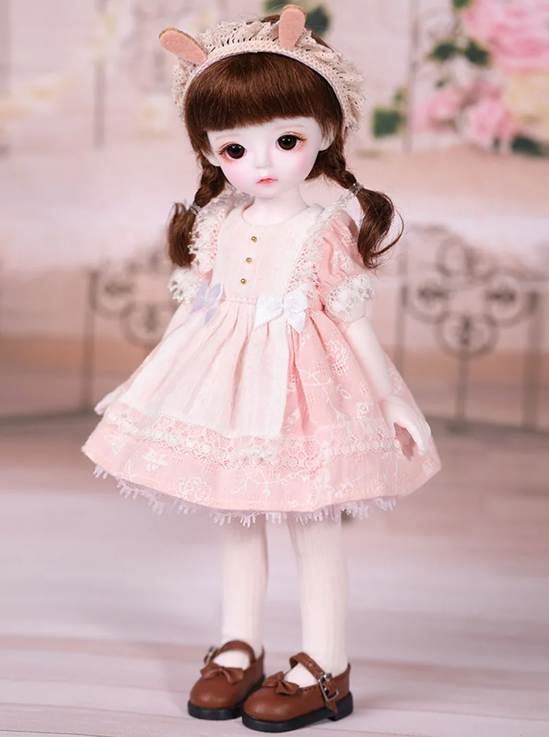 1/3 1/4 1/6 BJD кукла модное розовое платье Одежда для кукол Bjd игрушки аксессуары |