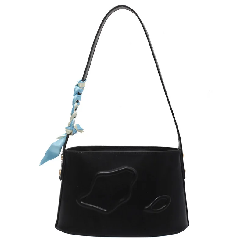 

High-quality Small Crowd Bag Female2021summer New Trendy Fashion Underarm Bag High-quality Western Style Shoulder Bag Bucket Bag