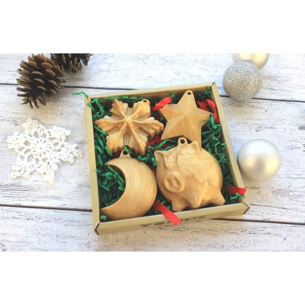 Набор ёлочных украшений &quot3D Новогодний&quot ТОМИК|Игровые фигурки и трансформеры|