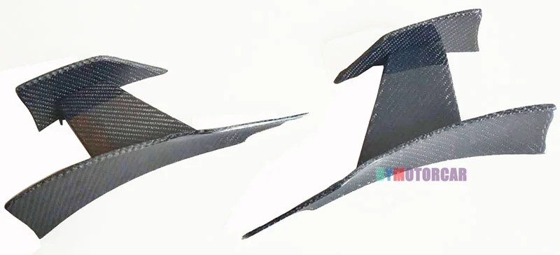 MA 0D Стиль углеродного волокна передний бампер ветер нож для BMW M3 M4 F80 F82|Тюнинговые