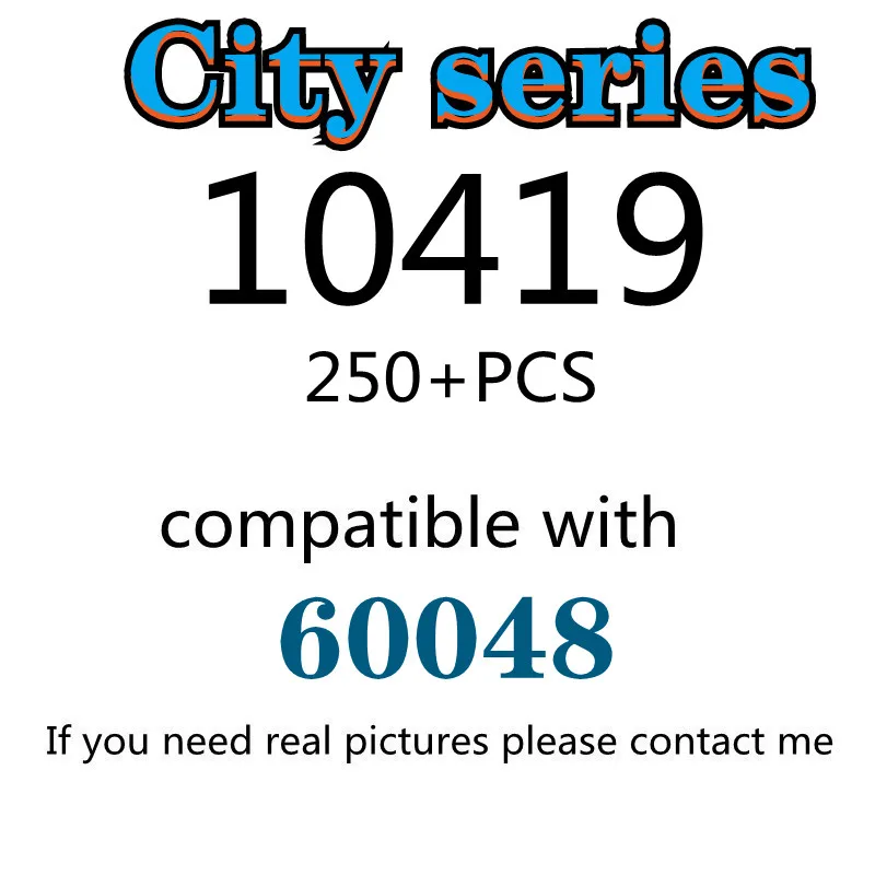 

250PCS 10419 Building Block Toy City Series 60048 Assembled Building Block Children's Toy Gifts