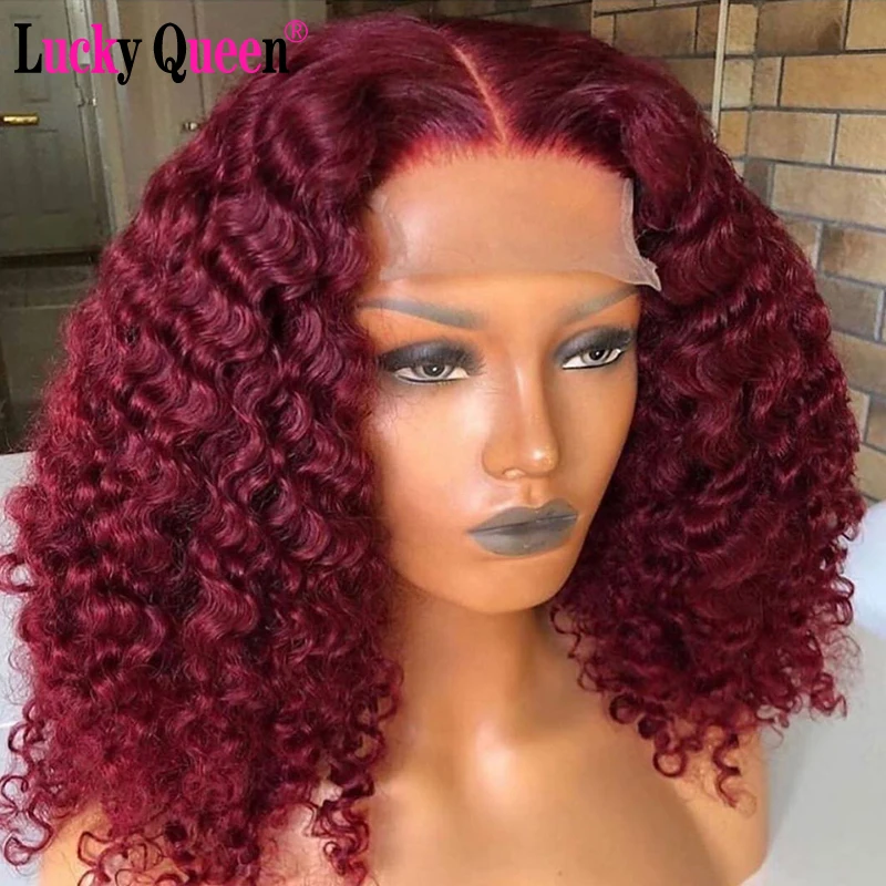 Парики Lucky Queen 13х4 для чернокожих женщин 150% плотность бразильских волос Remy