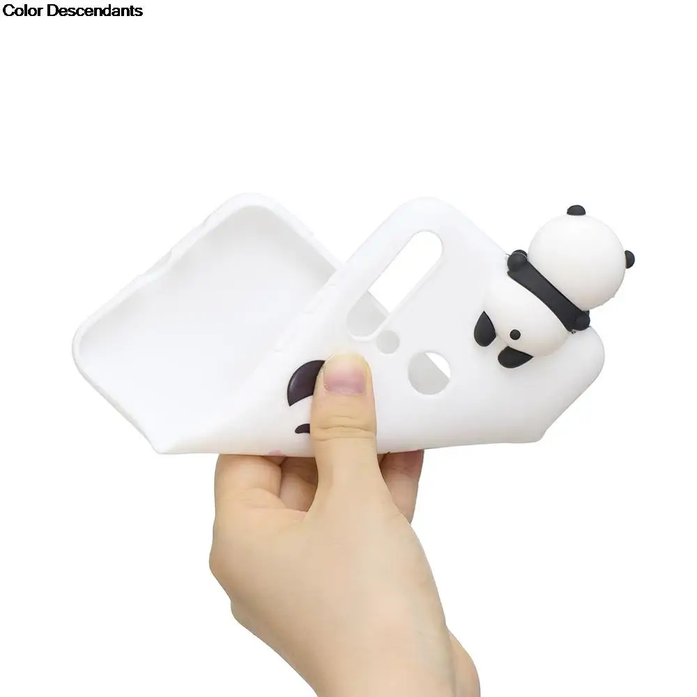 Чехол для Huawei Y5 Y6 Y7 Y9 Prime 2019 силиконовый чехол с милыми 3D пандами единорогом (2019)