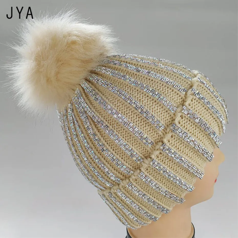 Высококачественные вязаные повседневные шапочки кашемировые зимние шапки для