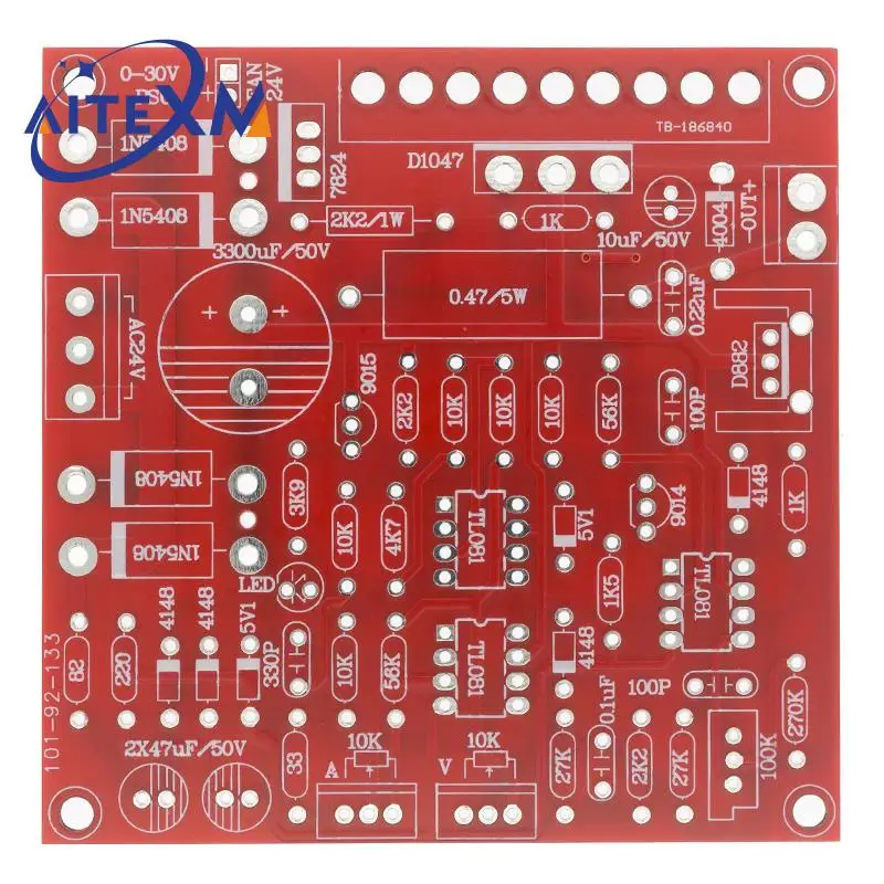 0-30V 2mA-3A DC Regulated Power Supply DIY Kit Continuously Adjustable Current Limiting Protection Voltage Regulator Set | Электронные