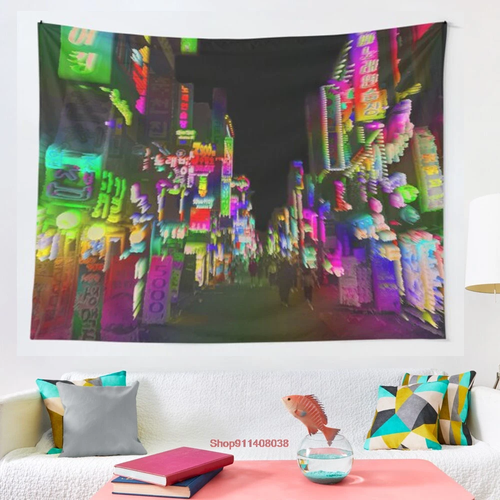 

Ночной гобелен acid trip, гобелен для йоги, Будды, индийская мандала, настенный подвесной богемный декор, макраме, хиппи, ведро