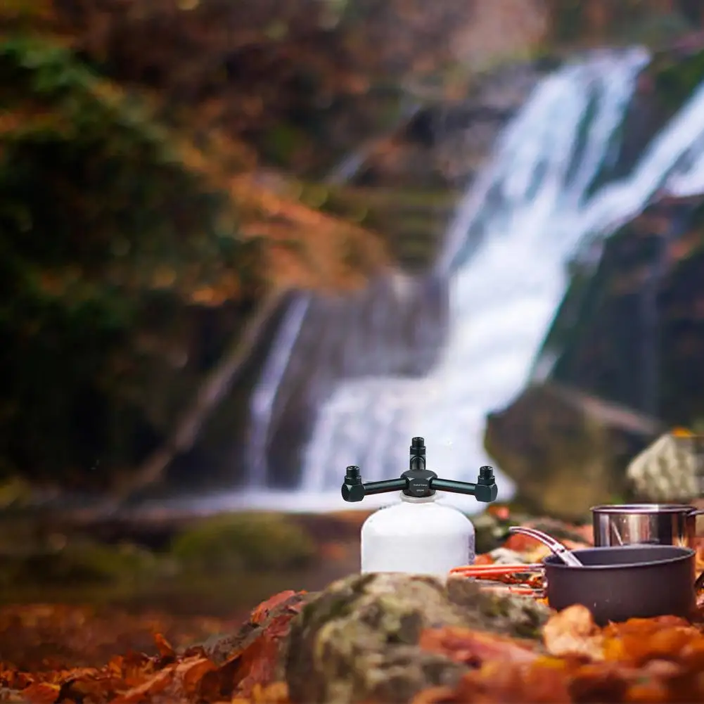 Пропановый сплиттер-портативный адаптер Y-образного разветвителя Ga-s-2-ходовой