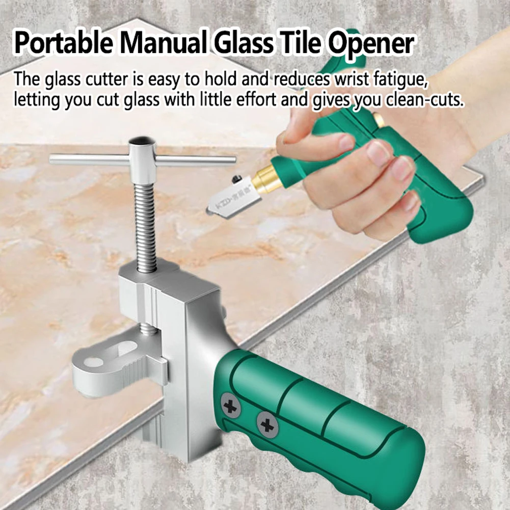 

Hand-Held Portable Manual Glass Tile Opener Replacement Cutter Heads Ceramic Tile Glass Cutter Multi-function Glass Cut