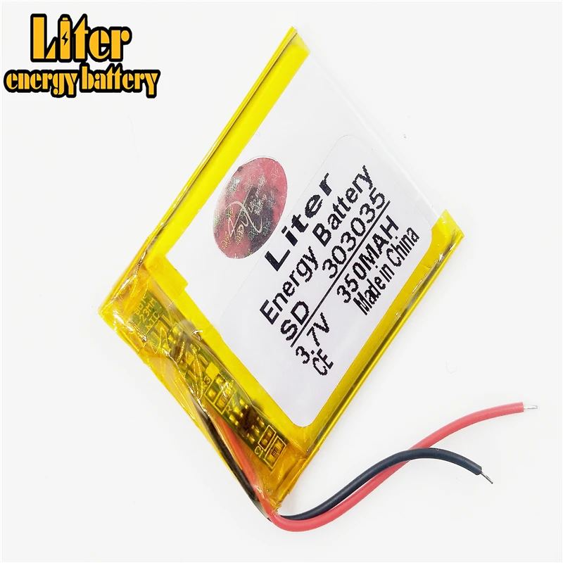 1/2/4 шт. Mp3 Mp4 MP5 плеер GPS Сменный аккумулятор для 3 7 v 350mah 303035 перезаряжаемый