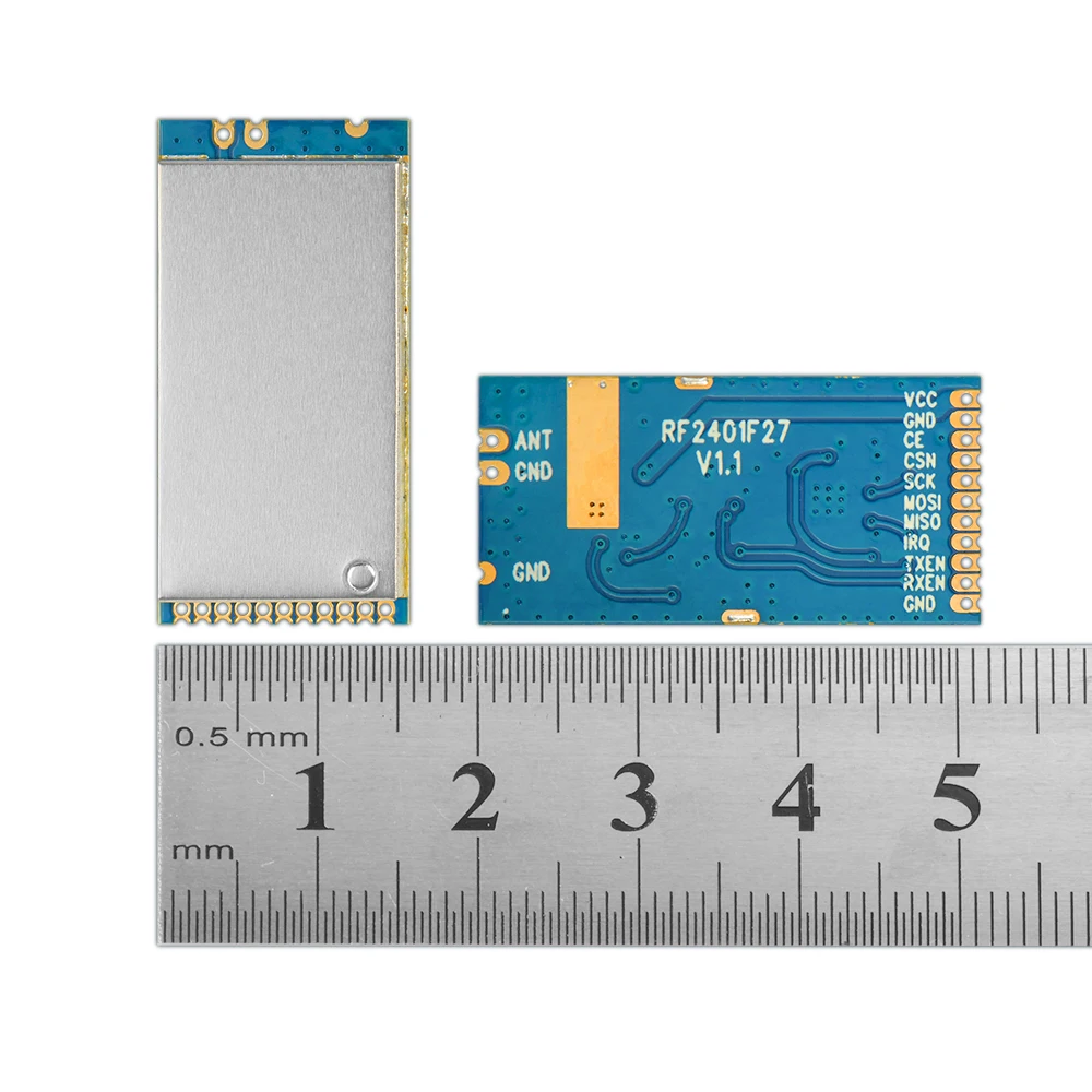 2 шт./лот RF2401F27 26dBm 4 ГГц nrf24l01 + модуль 400 МВт 4g pa lna модуль|Детали устройств связи| |