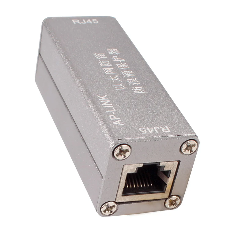 RJ45 адаптер Ethernet сетевое устройство Защита от перенапряжения молниеотвод |