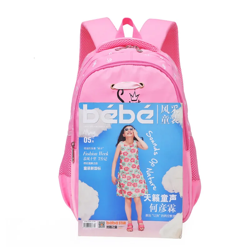 School Large kids schoolbag cute Student 2023 Backpack Print Waterproof bagpack primary school bags for teenager girls