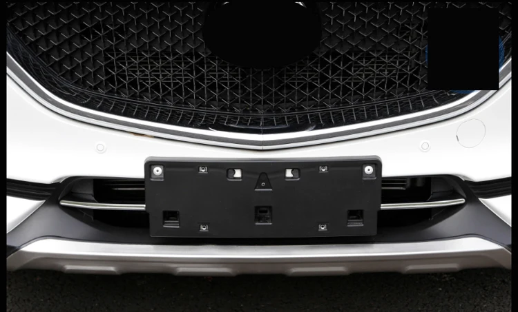 2 шт. хромированные ленты для передней решетки радиатора Mazda CX-5 CX5 2017 2018 C1064 |