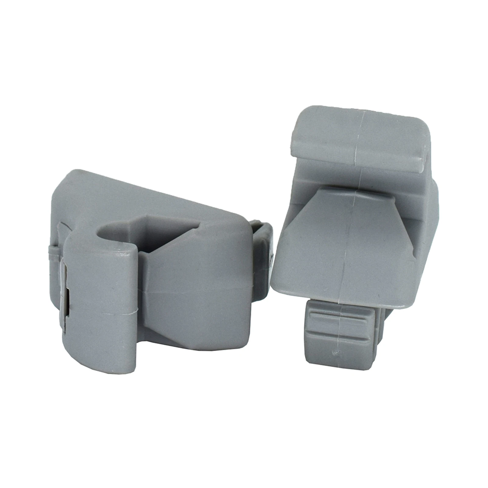 

Set For Mitubishi Pajero Montero Shogun MK3 2001 2006 Gray Car Sun Visor Grey Clip MR779704 Hook Bracket 2002 2003 2004 2005