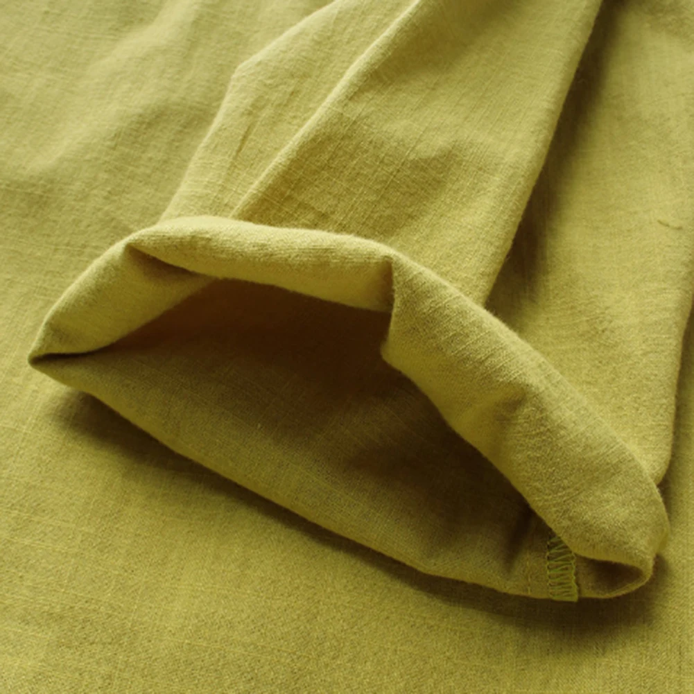 Для женщин V образным вырезом и рукавом 3/4 боковые кнопки отстрочка по краю