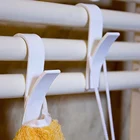 46 шт. крючки для хранения ПВХ одежда Вешалки быто Полотенца держатели для отопительного радиатора